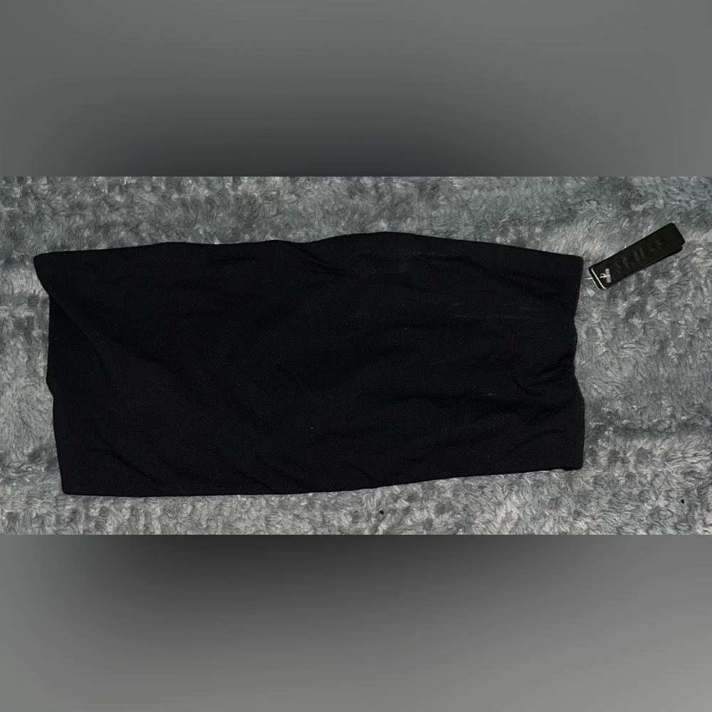 SKIMS Fits Everybody Bandeau Bra - Onyx